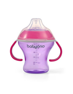 Неразливаща се чаша BabyOno с мек накрайник 180мл, 1456 2