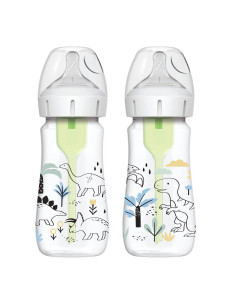 Бебешко шише Dr. Brown’s Options+ Антиколик, 2 бр, 270 мл 2