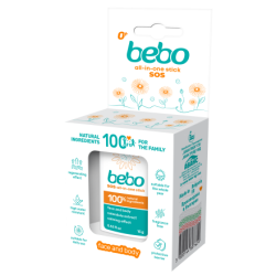 BEBO SOS Многофункционален стик 100% натурален 15гр.