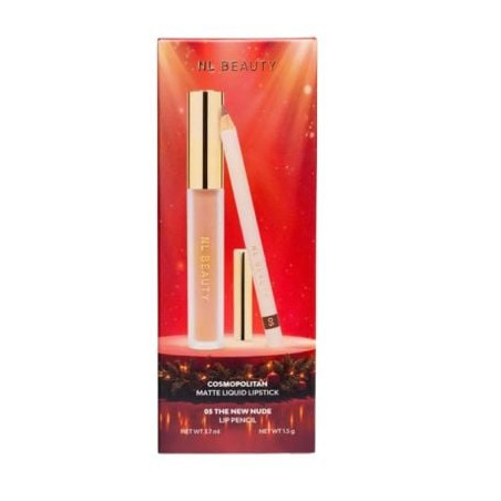 NL BEAUTY CHRISTMAS COSMOPOLITAN Комплект за устни червило и молив 05