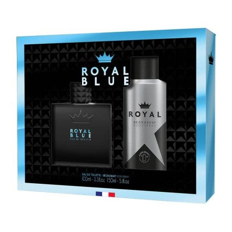 ROYAL BLUE Подаръчен комплект ЕДТ 100мл.+Део 150мл.