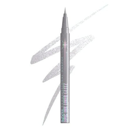 NYX PROFESSIONAL MAKEUP BRIDGERTON ROYAL EPIC INK GLITZ GLITZED IN SILVER Очна линия 01
