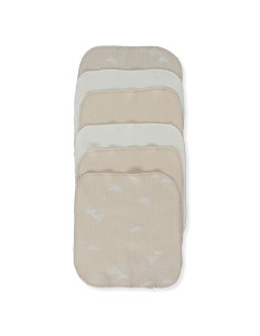 Комплект памучни кърпи Bebetto Organic Born With Love, 20х20 см, 6 бр., C1150 2