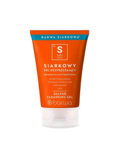 Антибактериален почистващ гел против акне с биоактивна сяра Barwa Sulphur