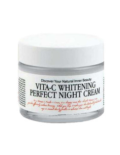 Коригиращ пигментни петна нощен крем с Ниацинамид и Витамин C Chamos Vita-C Whitening Perfect Night Cream