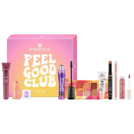 ESSENCE FEEL GOOD CLUB LOOK SET, Продукти за грим, 8 части