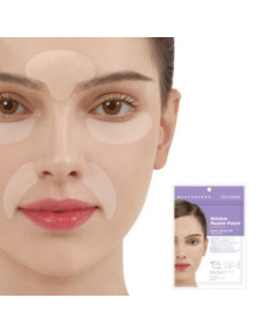 Тейп-пачове за бръчки в Т-зона, Назолабиални бръчки, Пачи крак и Чело MADFORCOS Wrinkle Master Patch 2