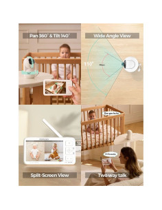 Видео бебефон BM03, 5.5 инча 2