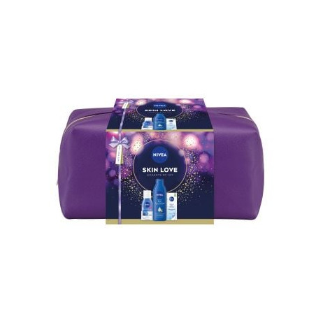 NIVEA SKIN LOVE Комплект крем за лице+мицеларна вода+мляко за тяло
