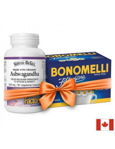 Промопакет „Спокойствие и баланс“ Ашваганда KSM-66 + подарък чай от лайка