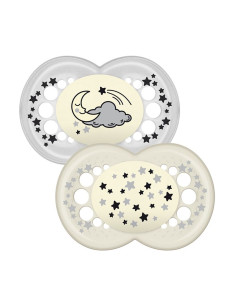 Залъгалка MAM Night Latex 12m+ 2 бр. 2