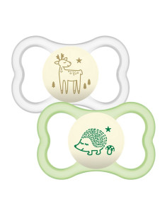 Залъгалка MAM Air Night latex 6m+ 2 бр. 2