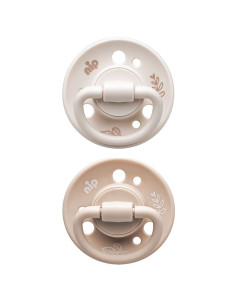 Залъгалки NIP Cherry Green етап 1, 0-6 месеца, 2 бр. 2