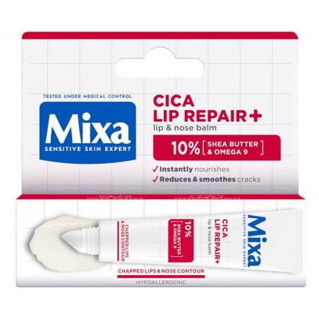 MIXA CICA REPAIR Балсам за устни и нос, 10 мл.