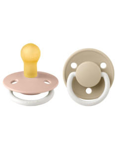 Залъгалки BIBS De Lux Glow in the Dark, 0-18 месеца, 2 бр. 2