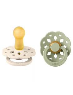 Залъгалки BIBS Boheme, Латекс, 0-18 месеца, 2 бр. 2