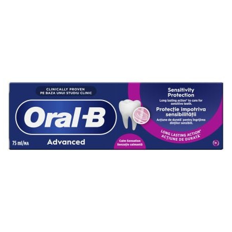 ORAL-B SENSITIVITY & GUM CALM ORIGINAL Успокояваща паста за чувствителни зъби и венци, 75мл.