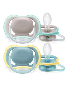 Ортодонтични залъгалки Philips AVENT Ultra Air + стерилизаторна кутия 18+м Асортимент 2