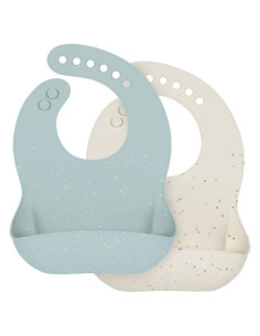 Силиконов лигавник Lassig Medium, 2 броя 2