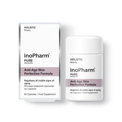 InoPharm Holistic Beauty Pure elements Грижа срещу преждевременно стареене 60 капсули