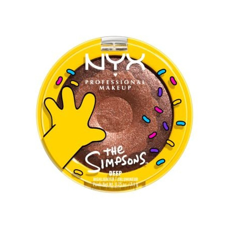 NYX PROFESSIONAL MAKEUP HOMER SIMPSON DONUT GLAZED OVER Хайлайтър 02
