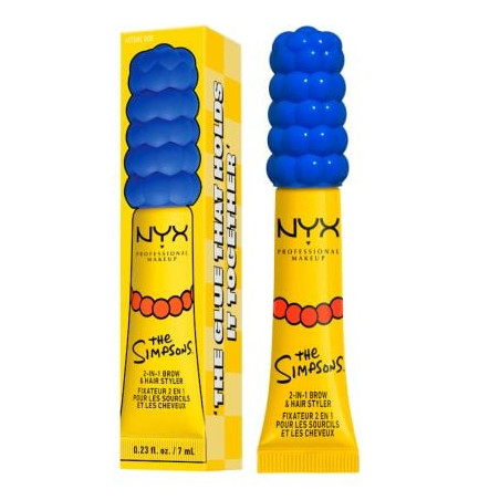 NYX PROFESSIONAL MAKEUP MARGE SIMPSON GLUE Лепило 2-в-1 стилизатор за вежди и косъмчета