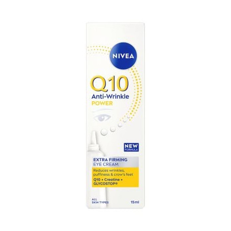 NIVEA Q10+ Околоочен крем против бръчки, 15 мл