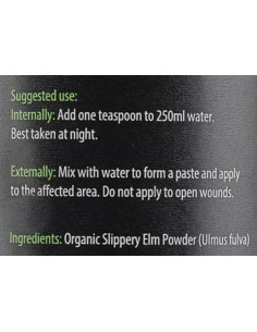 Slippery Elm Powder Organic Powder 2