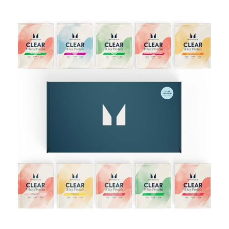 Myprotein Clear Whey Protein Variety Pack - Протеин Изолат | 10 сашета