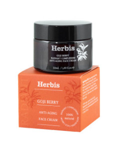 Крем за лице против стареене Годжи Бери, Herbis, 50 мл