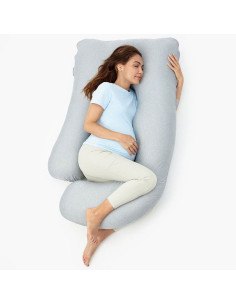 Възглавница за бременни и кърмене Momcozy U-образна, охлаждаща