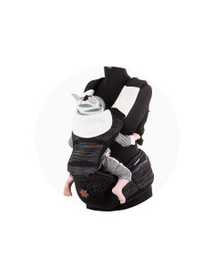 Chipolino - Детско кенгуру Hip Star Fly, мулти черно