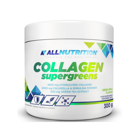 Allnutrition Collagen Supergreens - Антиоксидантна Формула | 300g