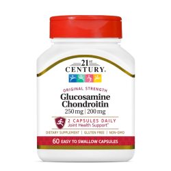 21st Century Glucosamine Chondroitin 250mg / 200mg - Original Strength - Ставен Комплекс | 60 caps