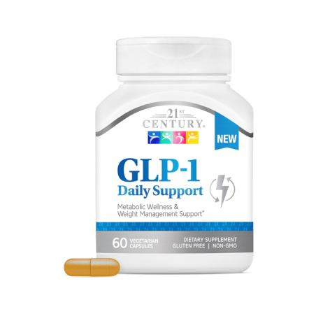 21st Century GLP-1 Daily Support - Формула за Регулиране на Тегло | 60 caps