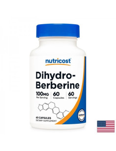 При диабет и наднормено тегло Дихидро Берберин (Dihydro-Berberine) GlucoVantage 100 mg x 60 капсули