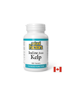 Норвежки келп За щитовидна жлеза и хормонален баланс 180 таблетки