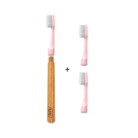 TePe Четка за зъби Choice + 3 почистващи накрайника Soft