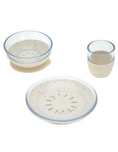 Детски комплект за хранене Lassig Nature, 3 части