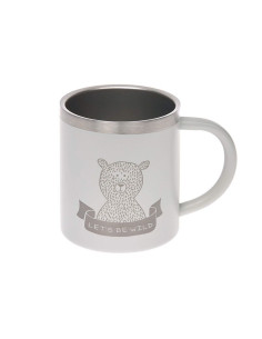 Детска чаша Lassig Adventure от неръждаема стомана, 180 мл 2