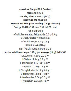 EAA | Essential Amino Acids Powder 2