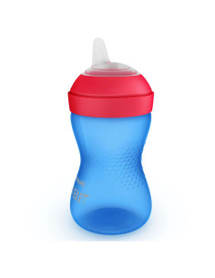 Неразливаща се чаша Avent с мек накрайник 9М+ 300мл - момче 2