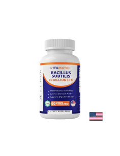 Бацилус субтилис + инулин Имунна защита и храносмилателен комфорт 60 капсули със забавено освобождаване