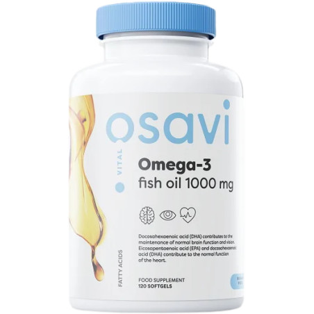 Omega 3 Fish Oil 1000 mg / Lemon Flavor