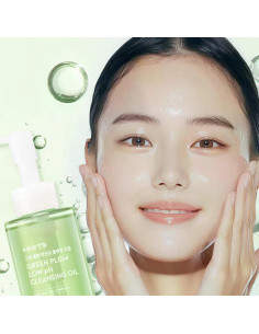 Хипоалергично почистващо олио с ниско PH OOTD Green Plum Low PH Cleansing Oil 2