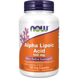 NOW Foods Alpha Lipoic Acid 100 mg 120 капсули