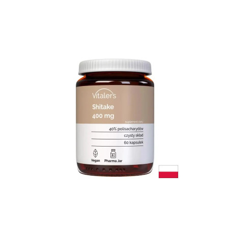 Шийтаке – Имунна защита и клетъчно здраве, 400 mg, 60 капсули