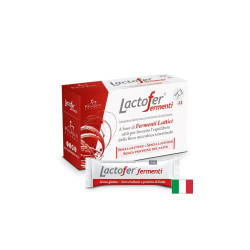 Пробиотик Lactofer Fermenti – При подут корем, чревен дискомфорт и за имунна защита, 5 млрд. CFU, 12 сашета
