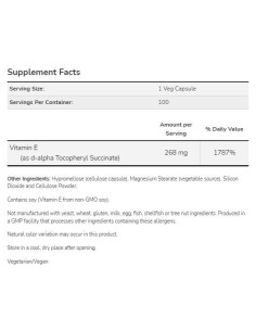 Vitamin E-400 d-alpha Tocopheryl | Vegetarian Dry 2