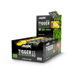 AMIX TIGGER® Zero bar Box / 20x60 g / Dark Chocolate - Caramel